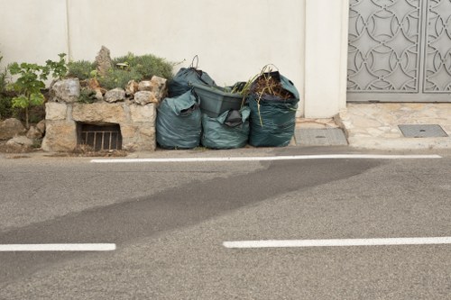 Recycling services offered by waste removal company in Brockley