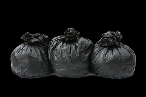 Residents enjoying cleared garage space