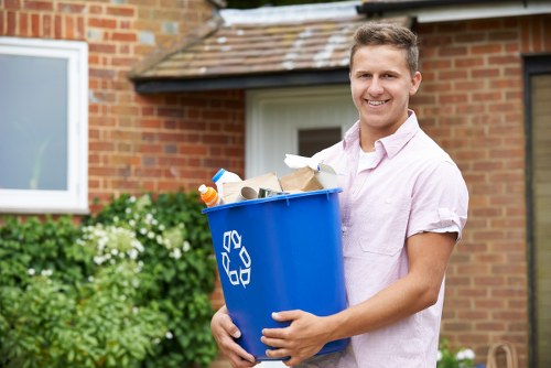 Eco-friendly commercial waste removal services in Brockley
